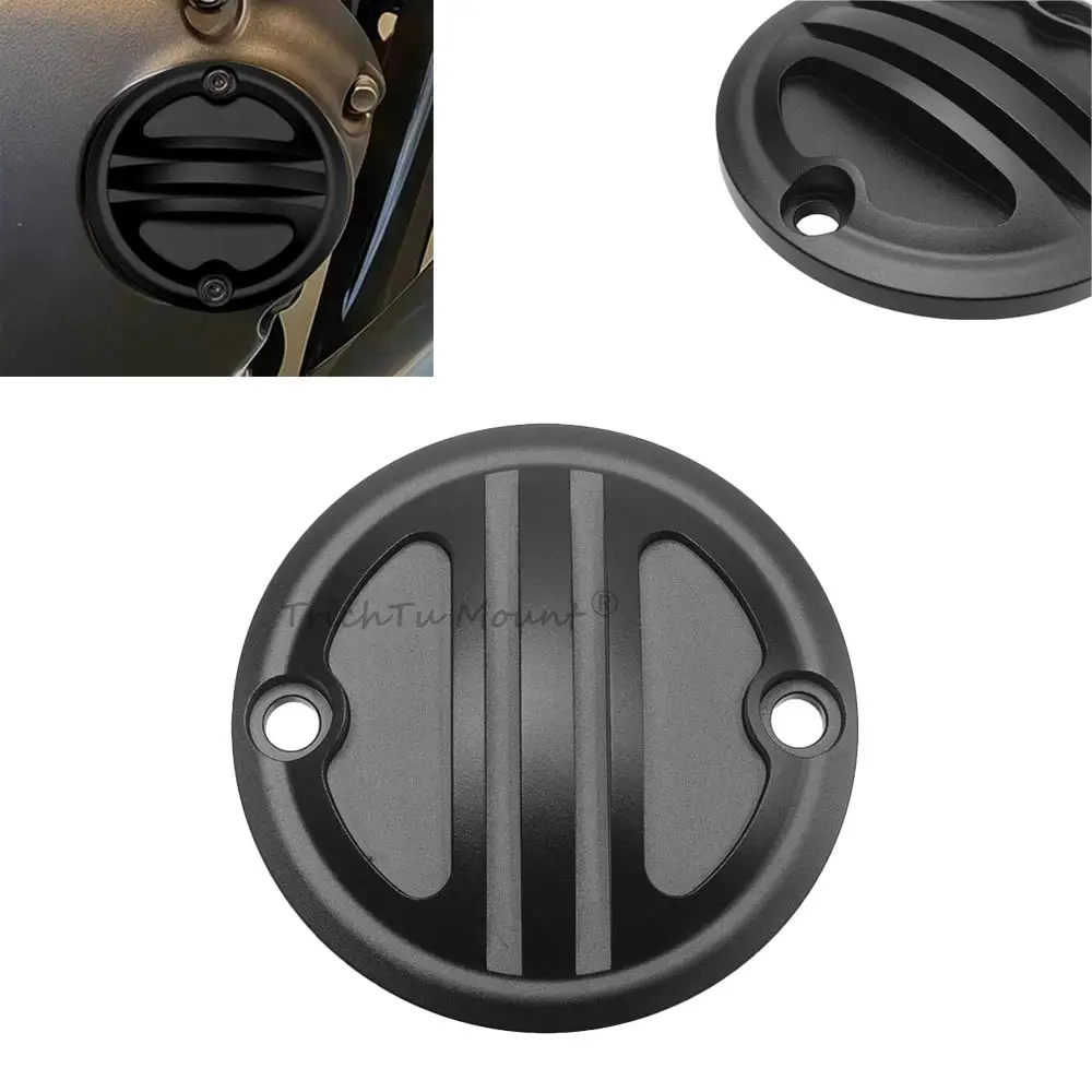 Motorcycle Right Clutch Badge Acg Inspection Cover For Triumph Bonneville Bobber T120 T100 Street Twin Thruxton Scrambler 16-19