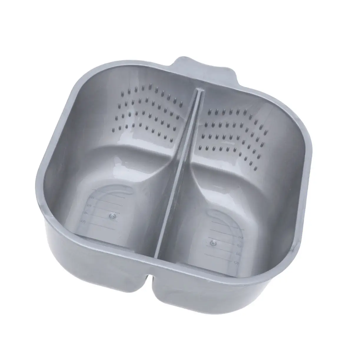 

Чаша для смешивания краски с длинной ручкой, прозрачная, с мерной шкалой, вогнутыми точками, нескользящая, для окрашивания волос, профессионального использования в салонах и домашнего использования, инструменты для самостоятельного использования