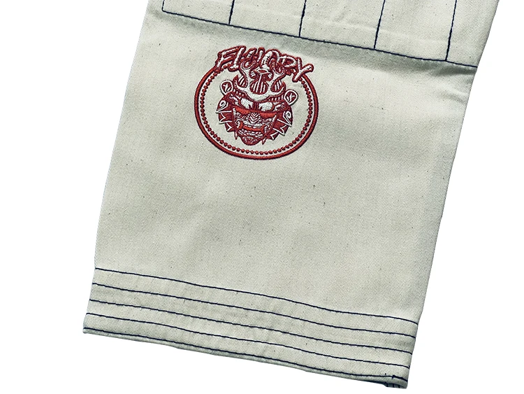 فلوري جودة عالية الكاراتيه دوبوك الكبار موحدة البدلة الجودو الياقة البيضاء كيك بوكسينغ MMA فنون الدفاع عن النفس التدريب الملابس #5