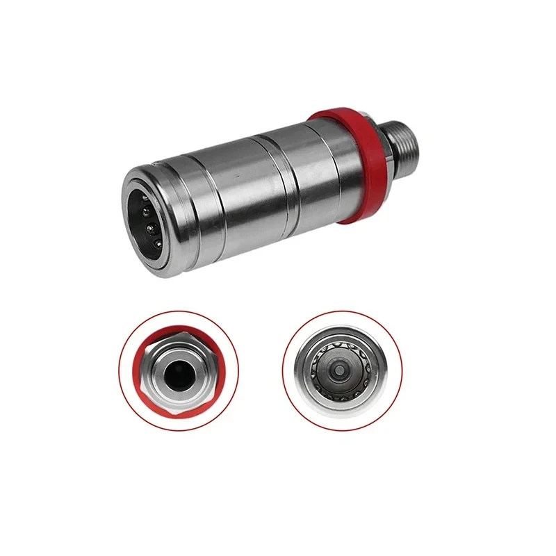 

Hydraulic Female Quick Coupler Masters Al166181 Al119348 Al200979 Silver For John Deere 6400 6410 6420 6430 7430