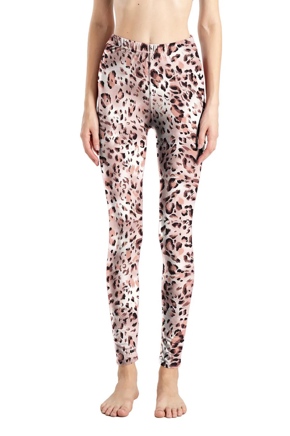 Leopard Leggings Printed High Waist Wildthing Leopard Elasticity Pants Soft Trousers For Women Workout Tights Fitness Outfits
