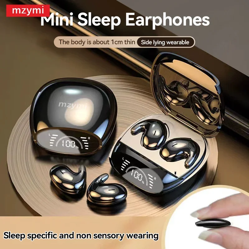 

MZYMI Invisible Sleep Earbuds MD528 Bluetooth Earphone Noise Cancelling Wireless Headset Hifi Sound Sports Headphones For XIAOMI
