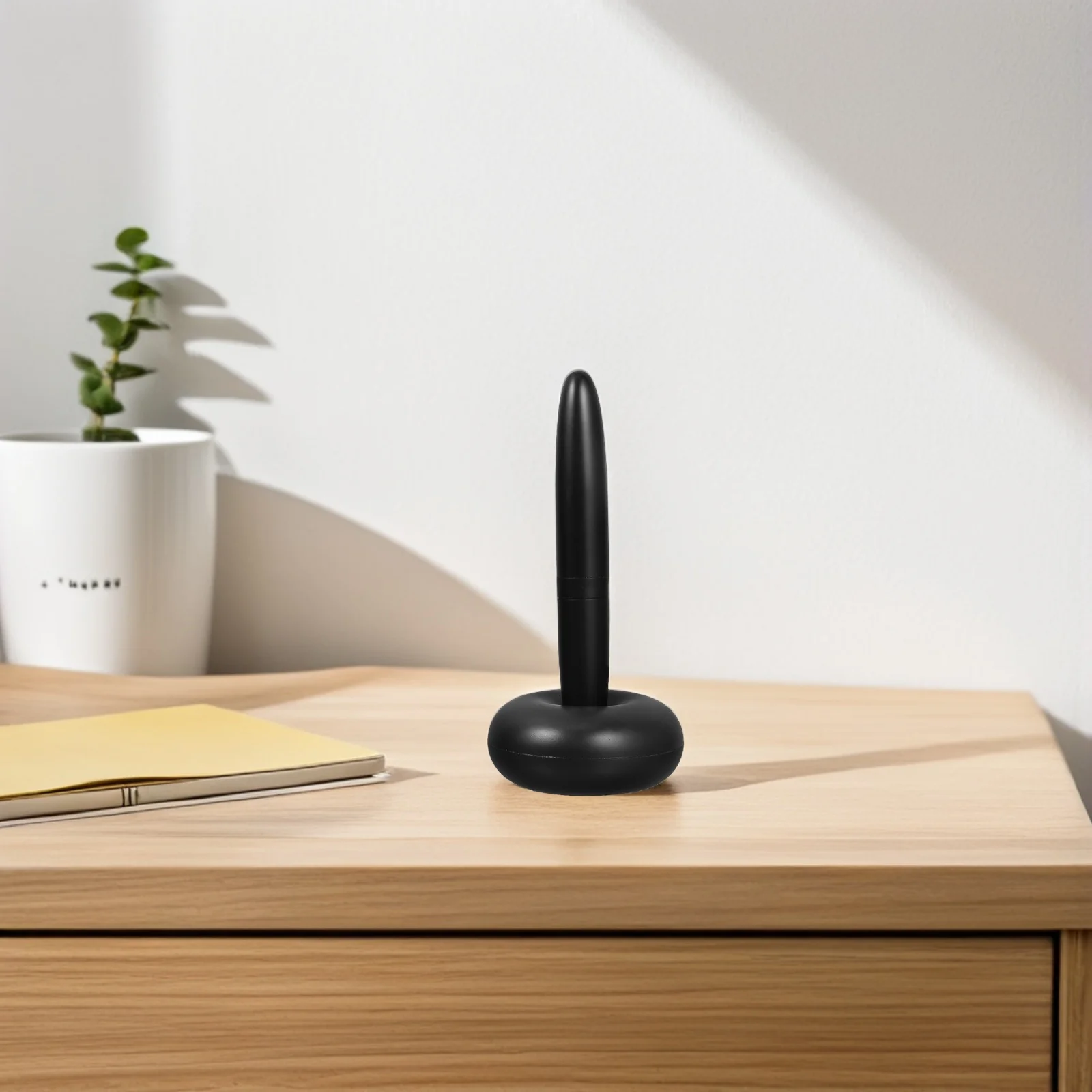 2 قطعة أقلام حبر جاف عائمة قلم معدني قبضة مريحة مكتب القرطاسية هدية للرجال النساء قاعدة تعليق مغناطيسي التنفيذي #2