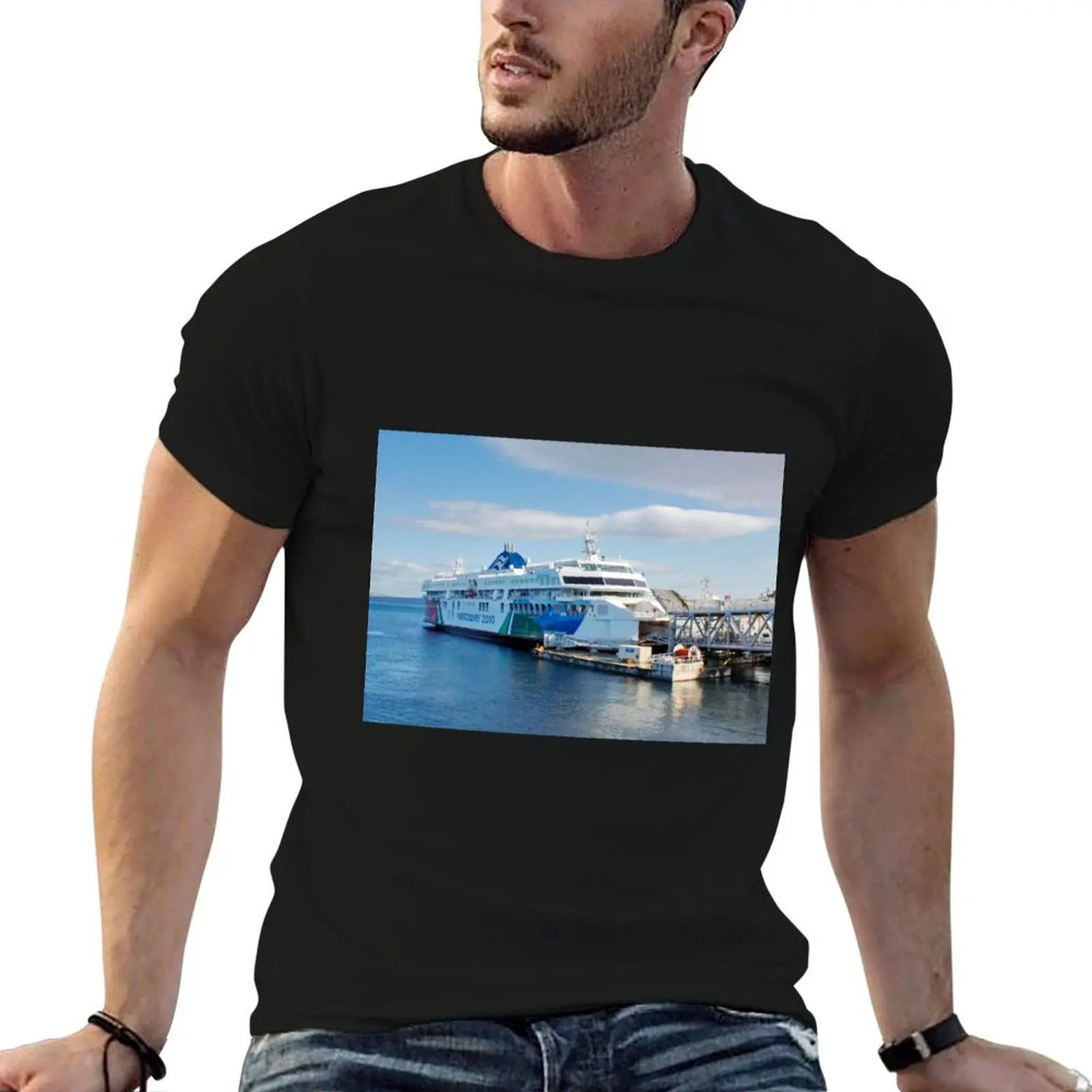 BC Ferries T-Shirt Christmas Casual Tee Shirt