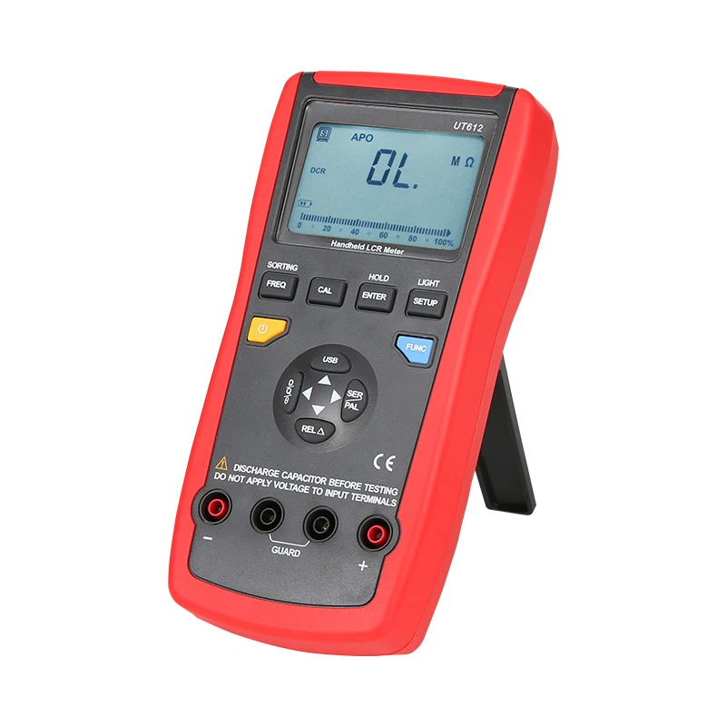 

Handheld Digital LCR Meter Portable Capacitance inductance Resistance Tester