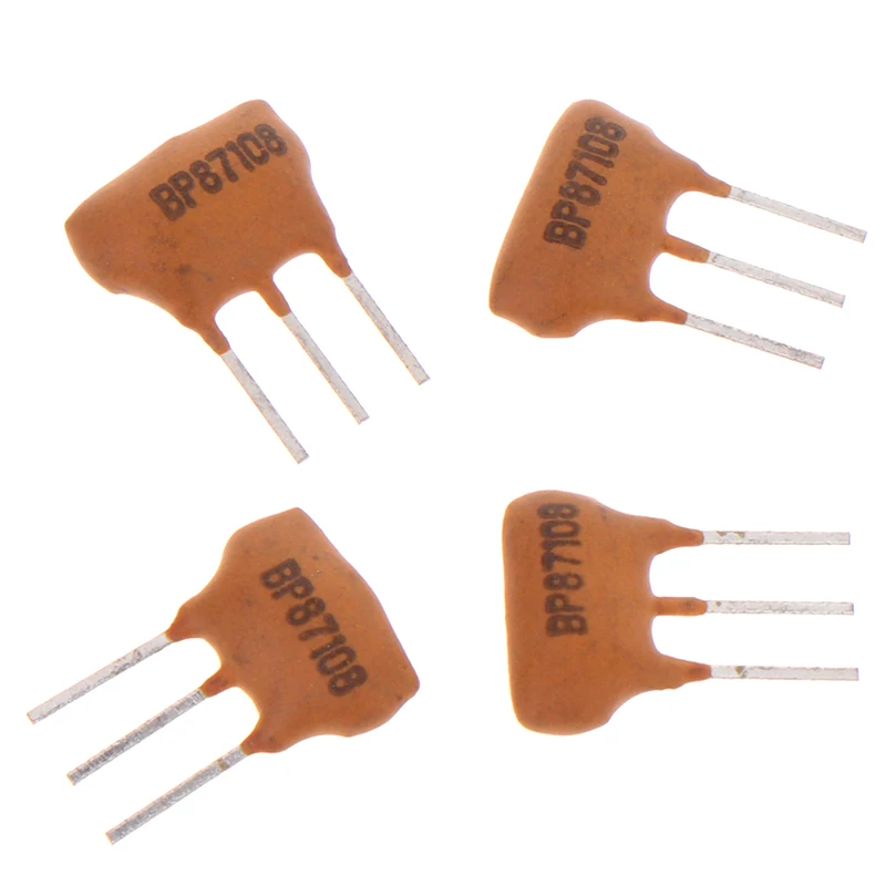 Hot Sale 10Pcs Ceramic Filter FM Bandpass Filter BP87108 87-108KHZ High Frequency 3 Pin Accessories