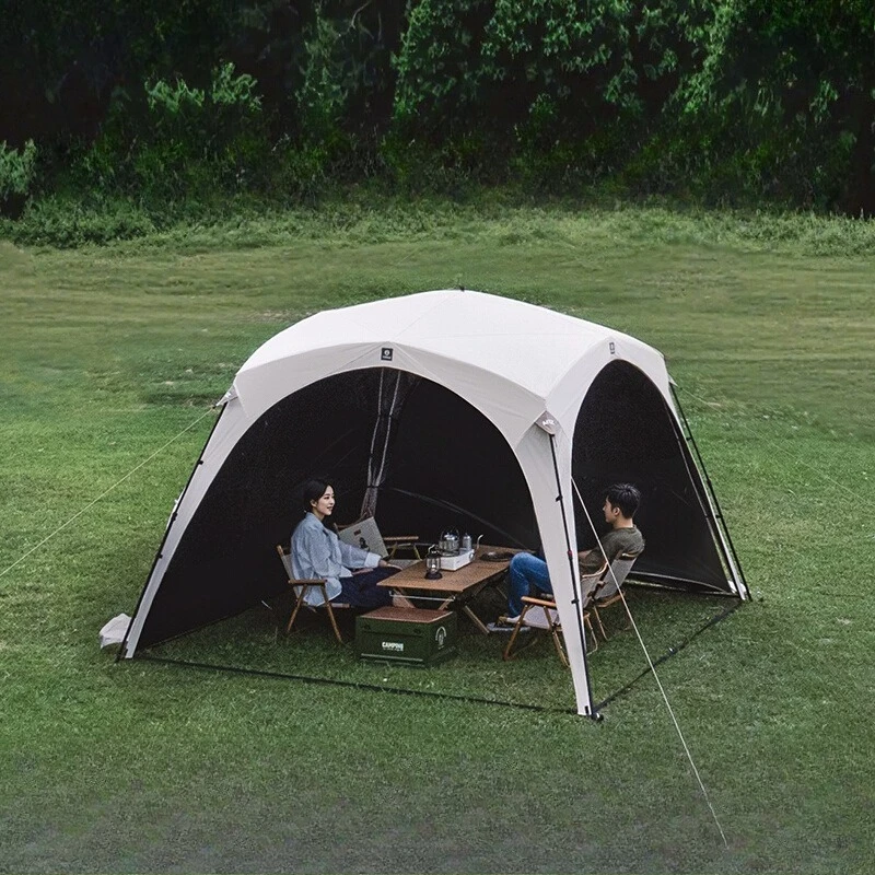 

Automatic Dome Canopy Quick Opening Tent Outdoor Camping Vinyl Awning Camping Sun Protection Rain Free Equipment Furniture