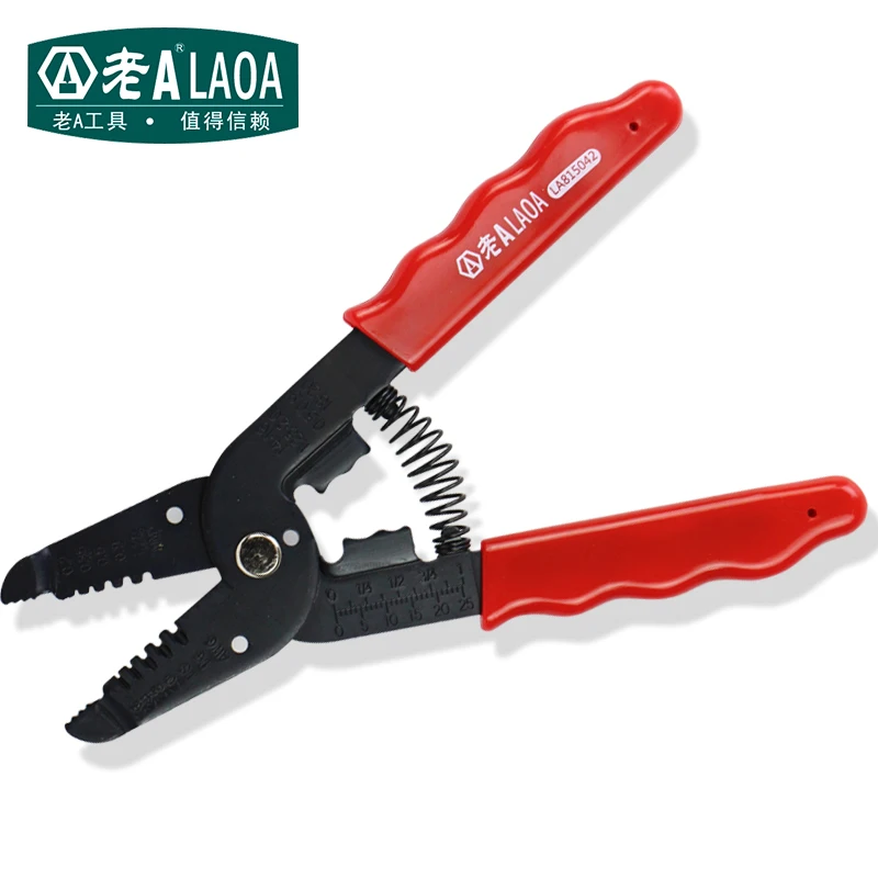LAOA Multi-funzione 7 in 1 Wire Stripper ad alta resistenza SPHC Materiale Pinze di Piegatura di Marca Electric tool