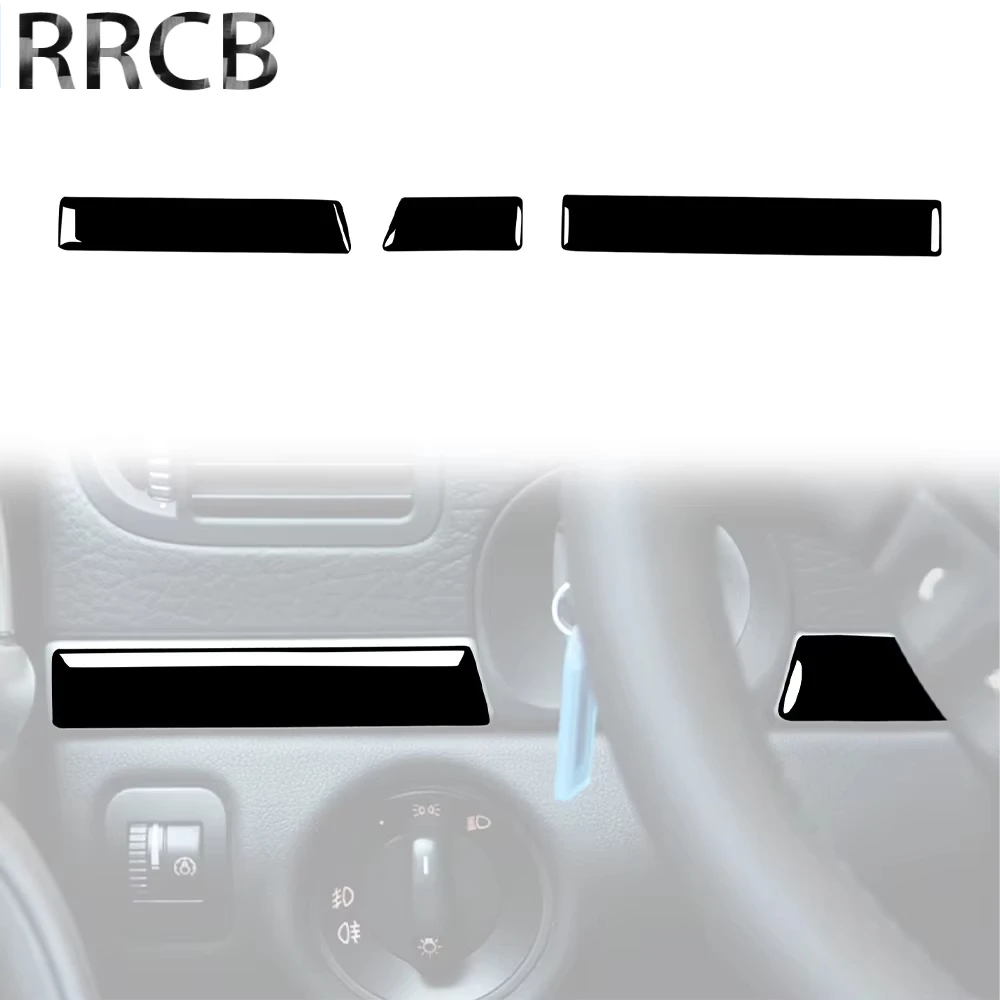 

For Porsche Cayenne S GTS Turbo 2003-2010 Dashboard Headlight Switch Accessories Interior Decoration Cover Stickers Car Trim