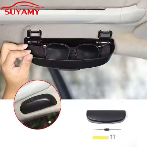 Car Trim For Mitsubishi Outlander ASX RVR Pajero Glasses Holder Sunglasses Storage Box Case Replacement Parts Accessories