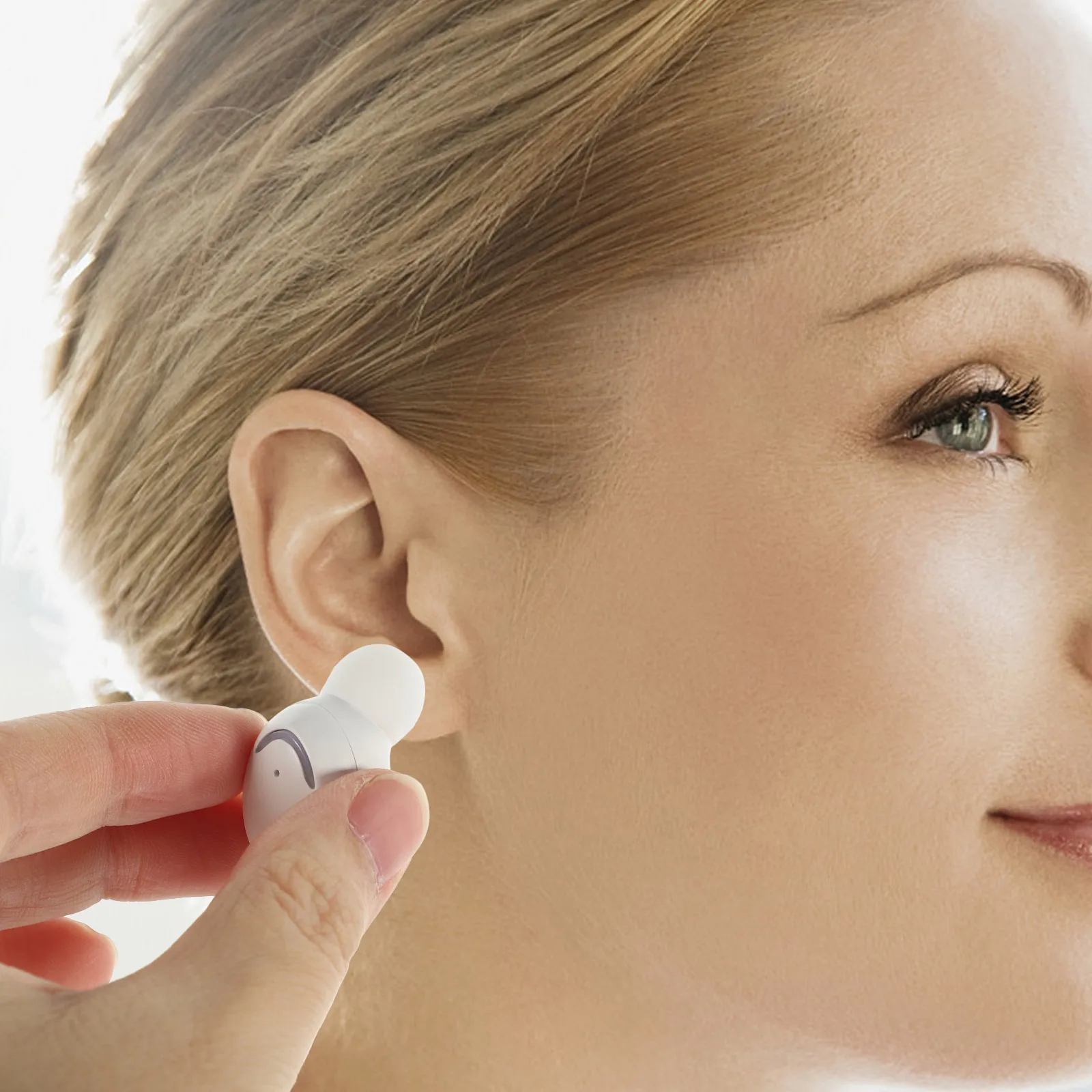 

1 Set Wireless Earbuds In-Ear Headset Ergonomic Design Sports Running Gaming Touch Control With Charging