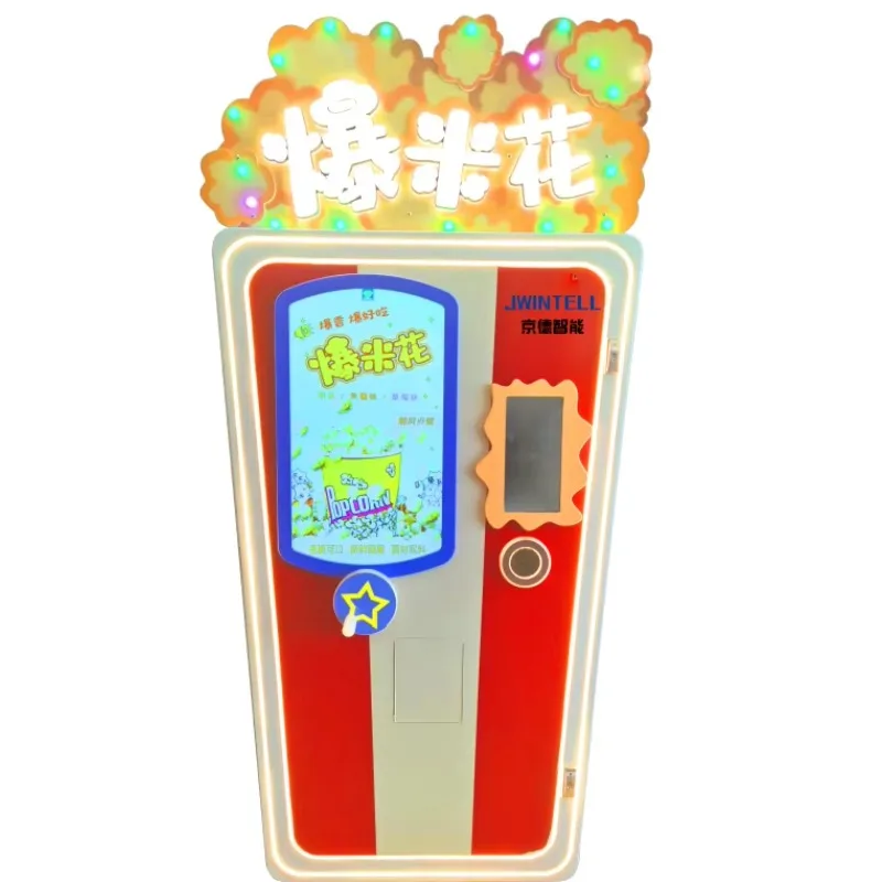 Commercial Multi-flavor Popcorn Vending Machine with Easy Operation for Retail & Catering Scenarios
