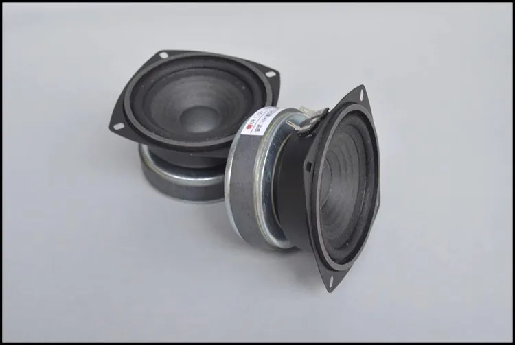 GHXAMP – haut-parleur milieu pur scellé, 4 pouces, 107mm, fibre végétale moyenne à 3 voies + bord en tissu, grand aimant Super 90mm, 92db, 1KHZ-15KHZ, 1 pièce