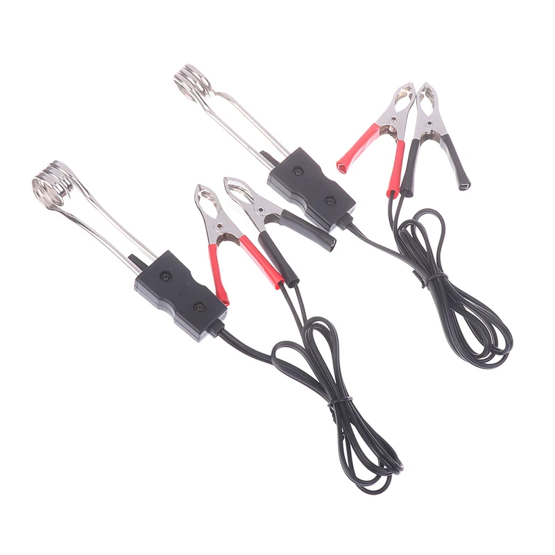 Car Alligator Clips Heater Auto Electric Tea Coffee Water Heater DC 12V/24V 20W Cigarette Lighter Adapter Portable Heater