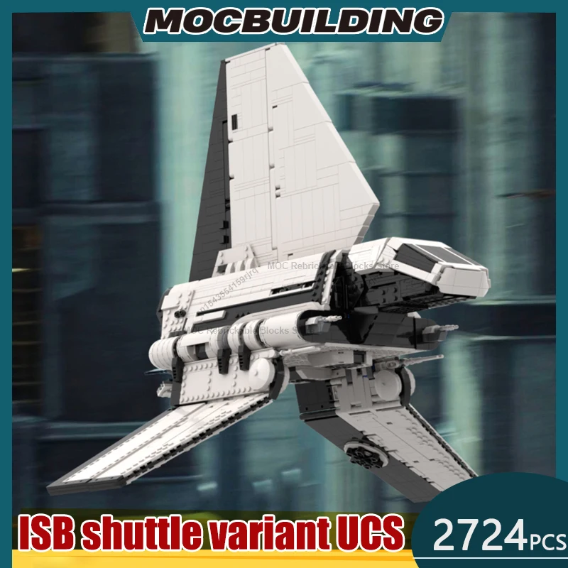 

Масштаб 1:45, ISB, вариант UCS MOC, строительные блоки, сделай сам, сборка кирпичей, космическая коллекция, дисплей, модель, игрушки, подарки, 2724 шт.