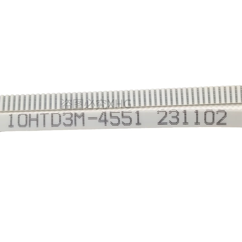 PU Closed Belt HTD 3M-4551-10mm 8mm 15mm Timing Belt For Laser Cutting Machine/CNC ROUTER HTD3M 4551