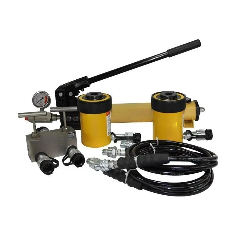 

Same 700 bar 100ton Single Acting Hollow Plunger Hydraulic Lift Ram Piston Cylinder