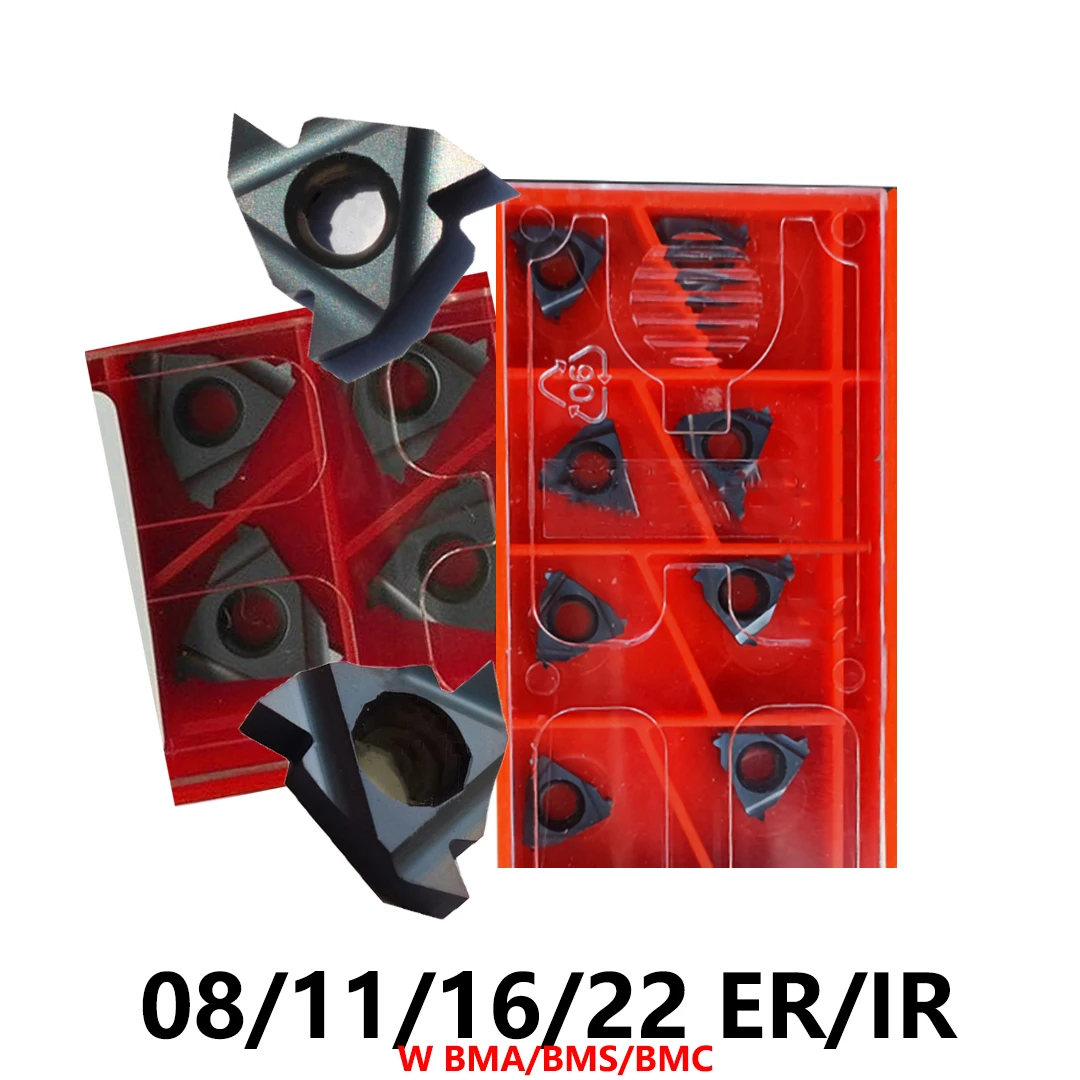 

Оригинальный 08IR 11IR 16ER 16IR 22ER 22IR 19W 14W 11W 8W 6W BMA BMC BMS Токарный резак по металлу Инструменты для токарных станков Твердосплавные вставки