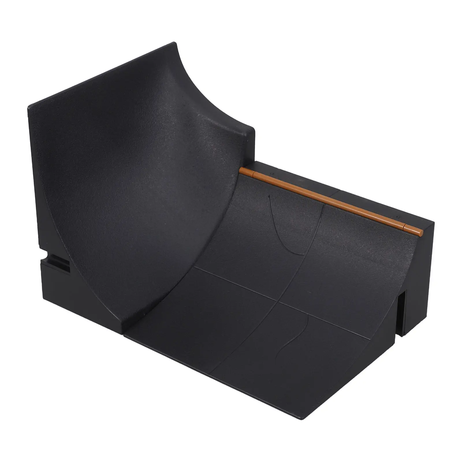 2Pcs Mini Skateboard Ramps, Versatile Fingerboard Park Accessories for Skill Development, Simulate Real Skatepark Action on Any