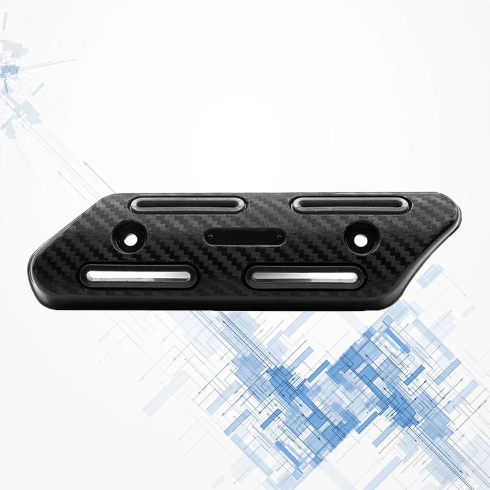 

Dirt Bike Exhaust Heat Insulation Cover 25-51Mm High Temperature Resistant Shield for Engine Bay Cooling Black