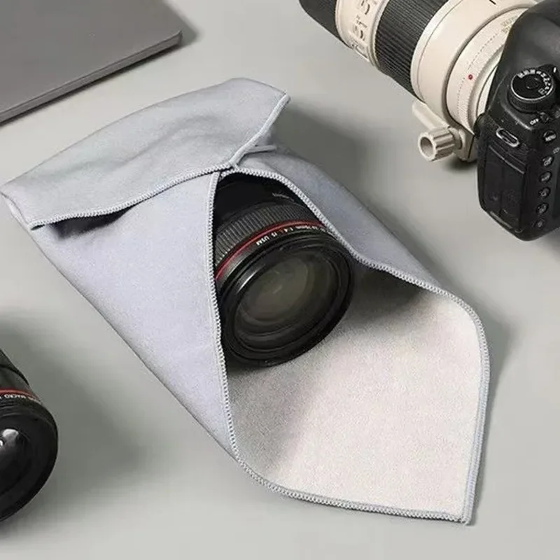 

Accessories Camera Storage Bag Plush Anti Scratch Photography Camera Protective Wrap Soft Wrapping Cloth