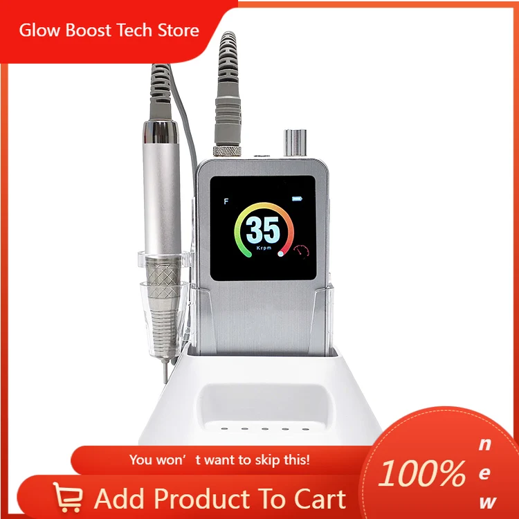 

NYSuper Strong New Design Topdesk Brushless 40K Nail Drill Machine