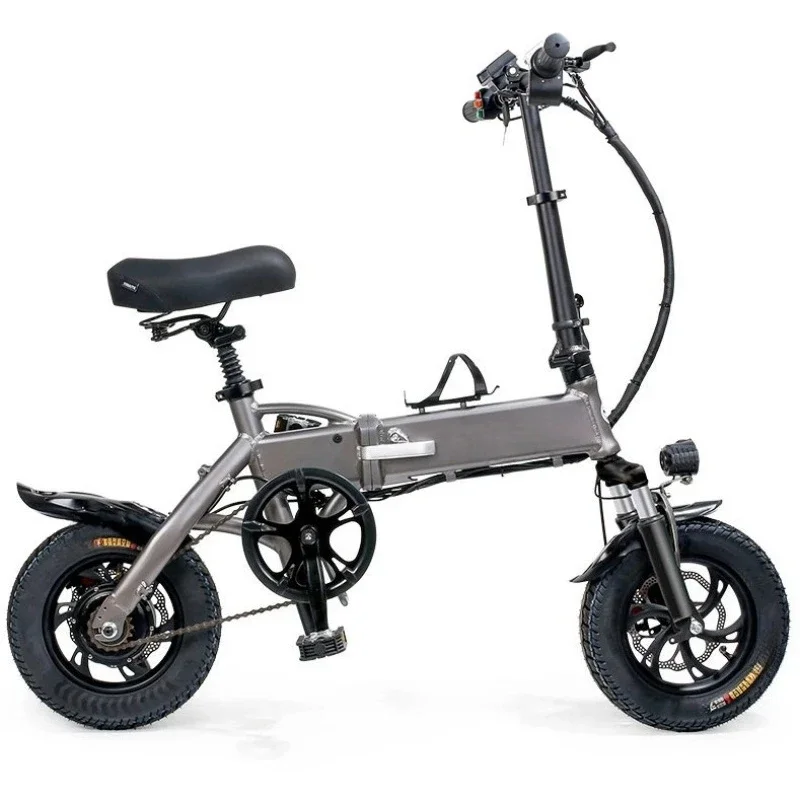 Great Prod.Folding Electric Bicycle Lithium Battery Male And Female Mobility Scooter Adult Substitute Driving Battery Car Mini P