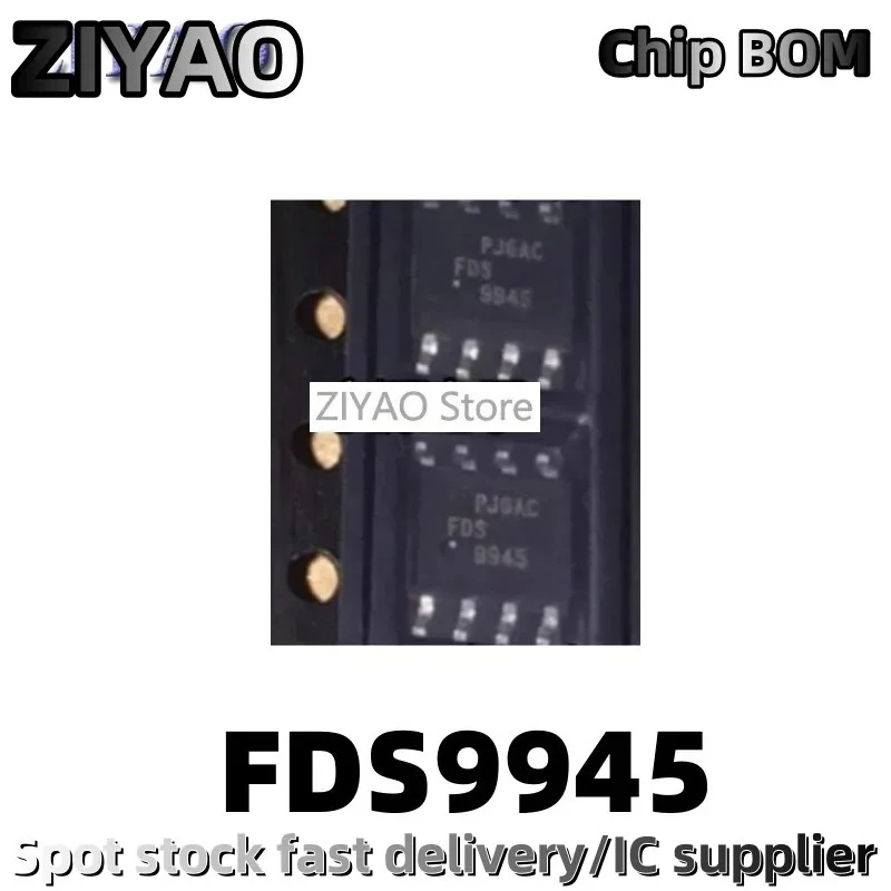 5PCS FDS9945N 9945  SOP8 FDS9945