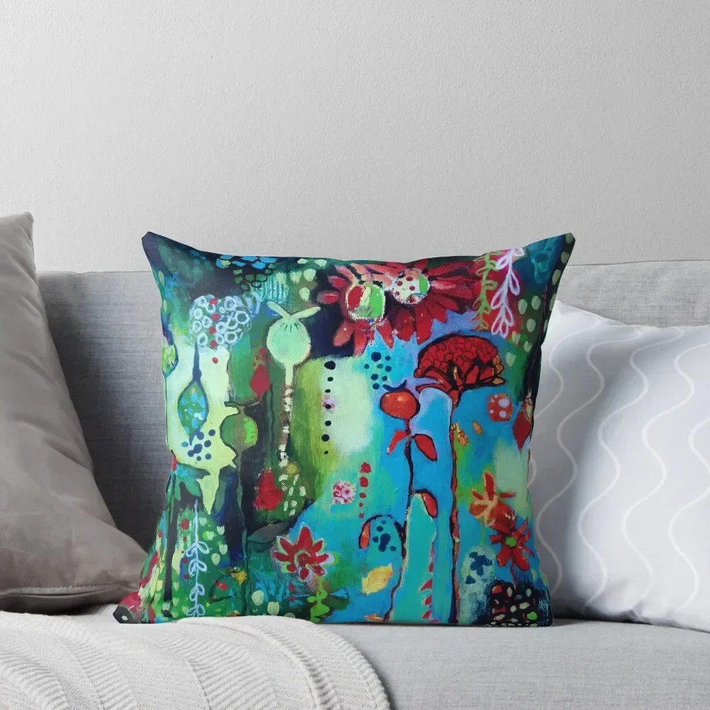 

In Amongst The Blooms Throw Pillow Luxury Living Room Decorative Cushions Covers For Sofas pillow