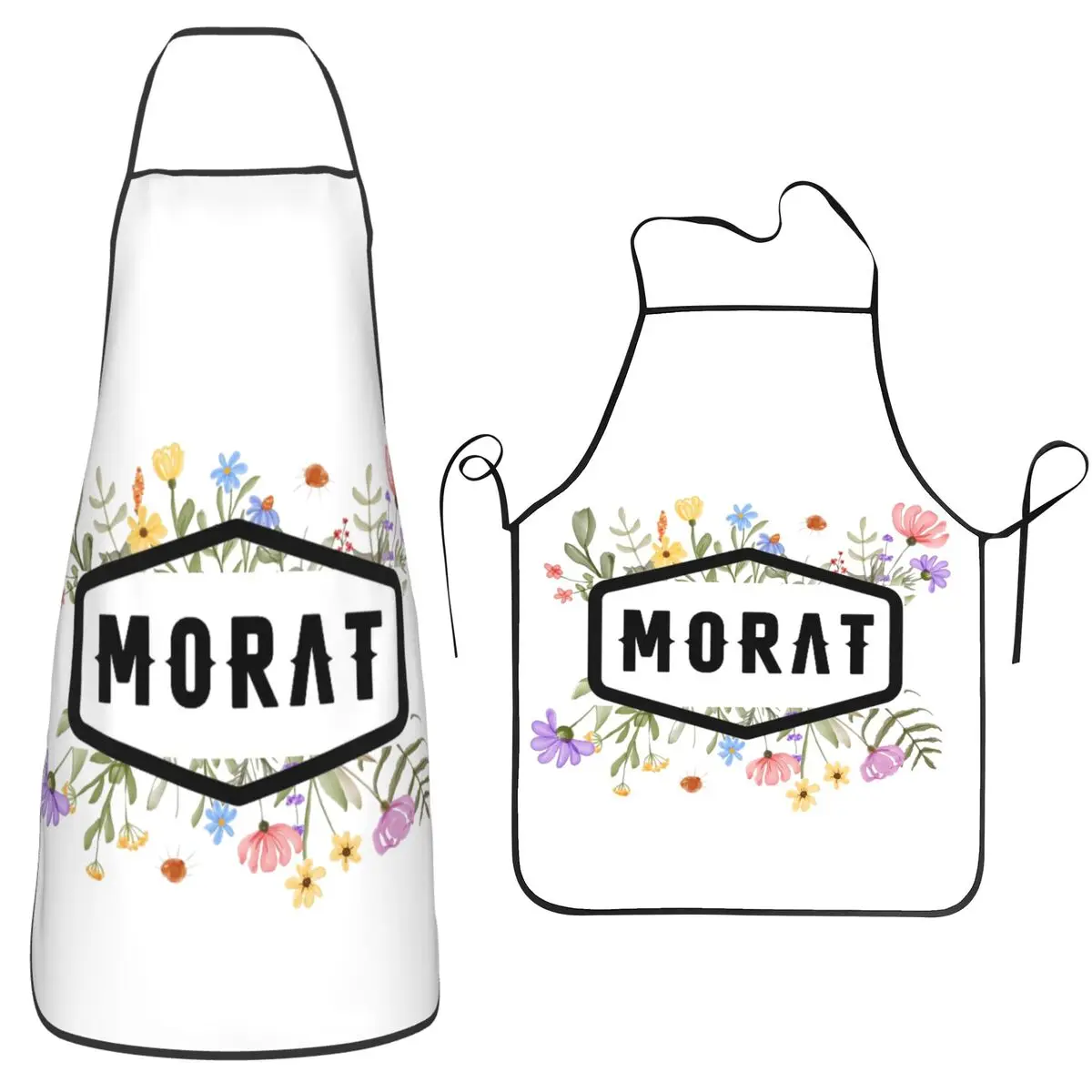 

Morat Pop Band Tour Music Apron Chef Cooking Tablier Waterproof Bib Kitchen Cleaning Pinafore for Women Men Gardening