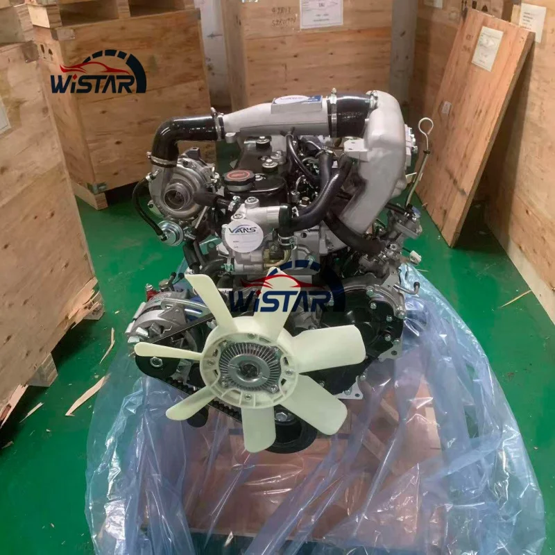 Diesel 2.8L Inline 4-cylinder SOHC 8 Valves Long Block 4JB1Engine For Isuzu Trooper 1 MU 1 Elf 100P 600P Faster 3