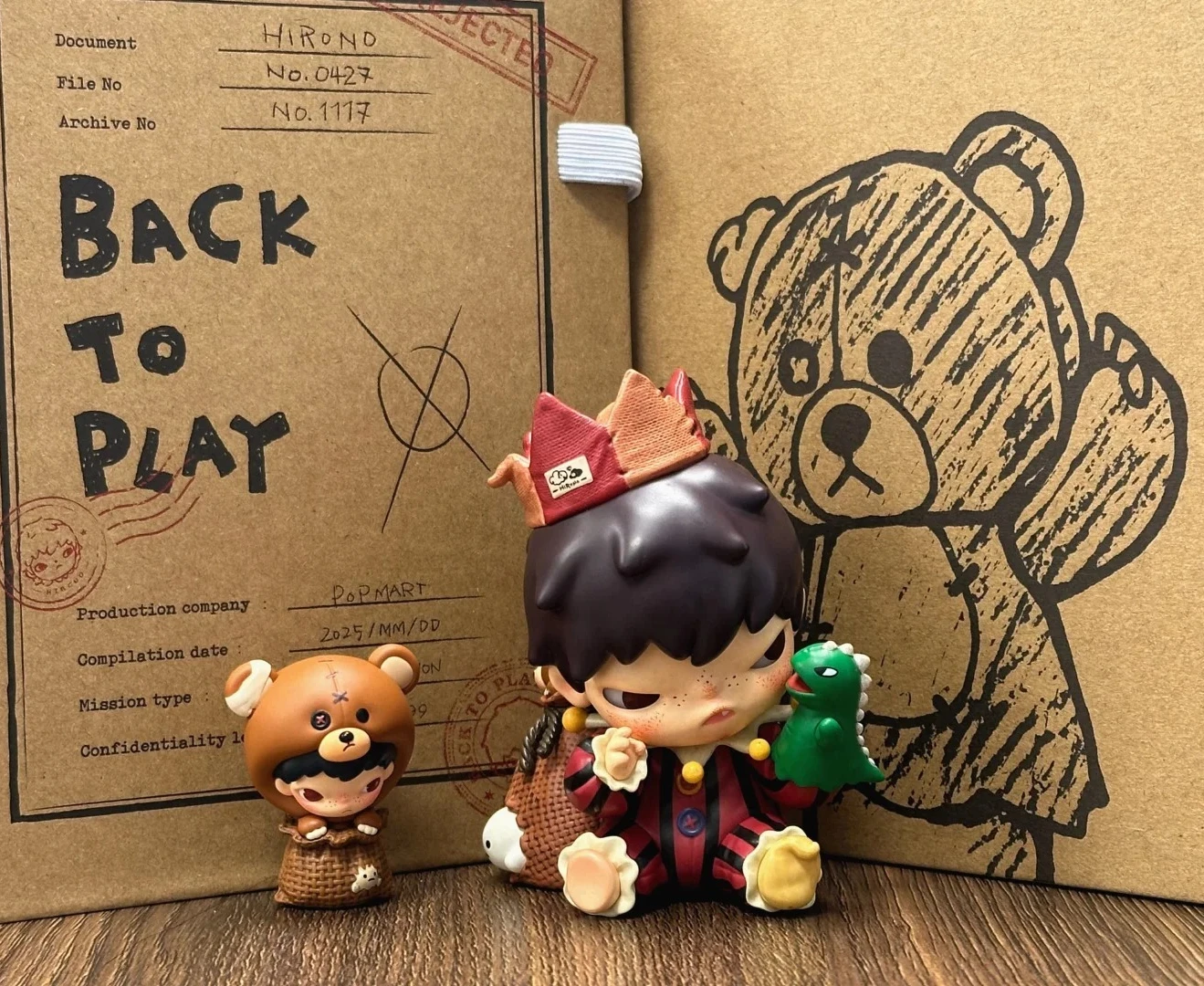 POPMart Hirono Series Summer Breeze/Orange Soda/Search for An Alien Figurine PTS Edición limitada Colección de moda en stock