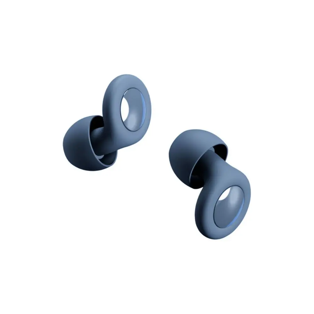 سدادات أذن مضادة للضوضاء من مادة السيليكون، ملمس ناعم، تصميم قابل لإعادة الاستخدام، حماية للسمع، مقاومة للماء، فائقة النعومة