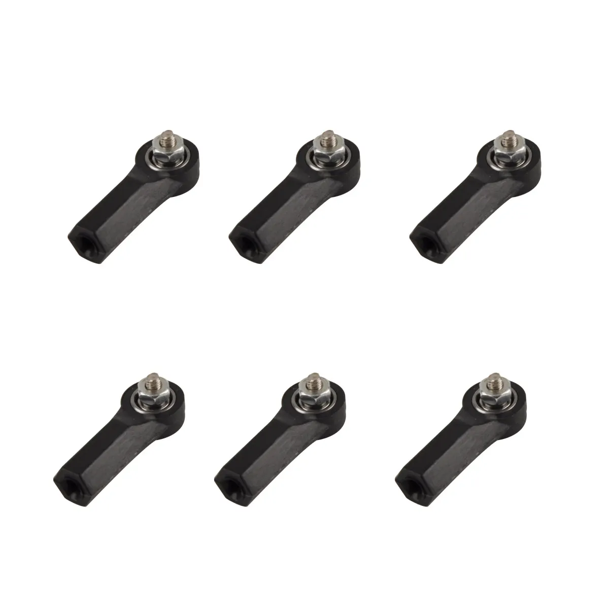 5PC M2.5 M3 Bola Cabeça Conjunta Link Rod End w/Parafuso Conjunto e Rolamento para RC Avião Modelo Car Buggy Barco Crawler