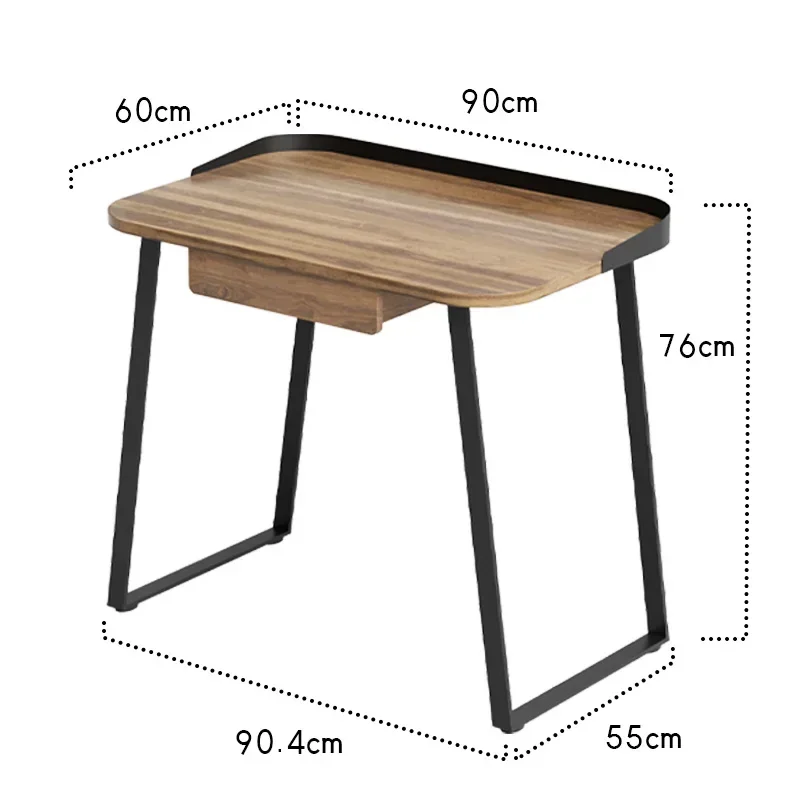 مكتب كمبيوتر بسيط شمالي ، مكتب عمل مكتبي منزلي بسيط ، طاولة دراسة للطلاب ، أثاث تجاري