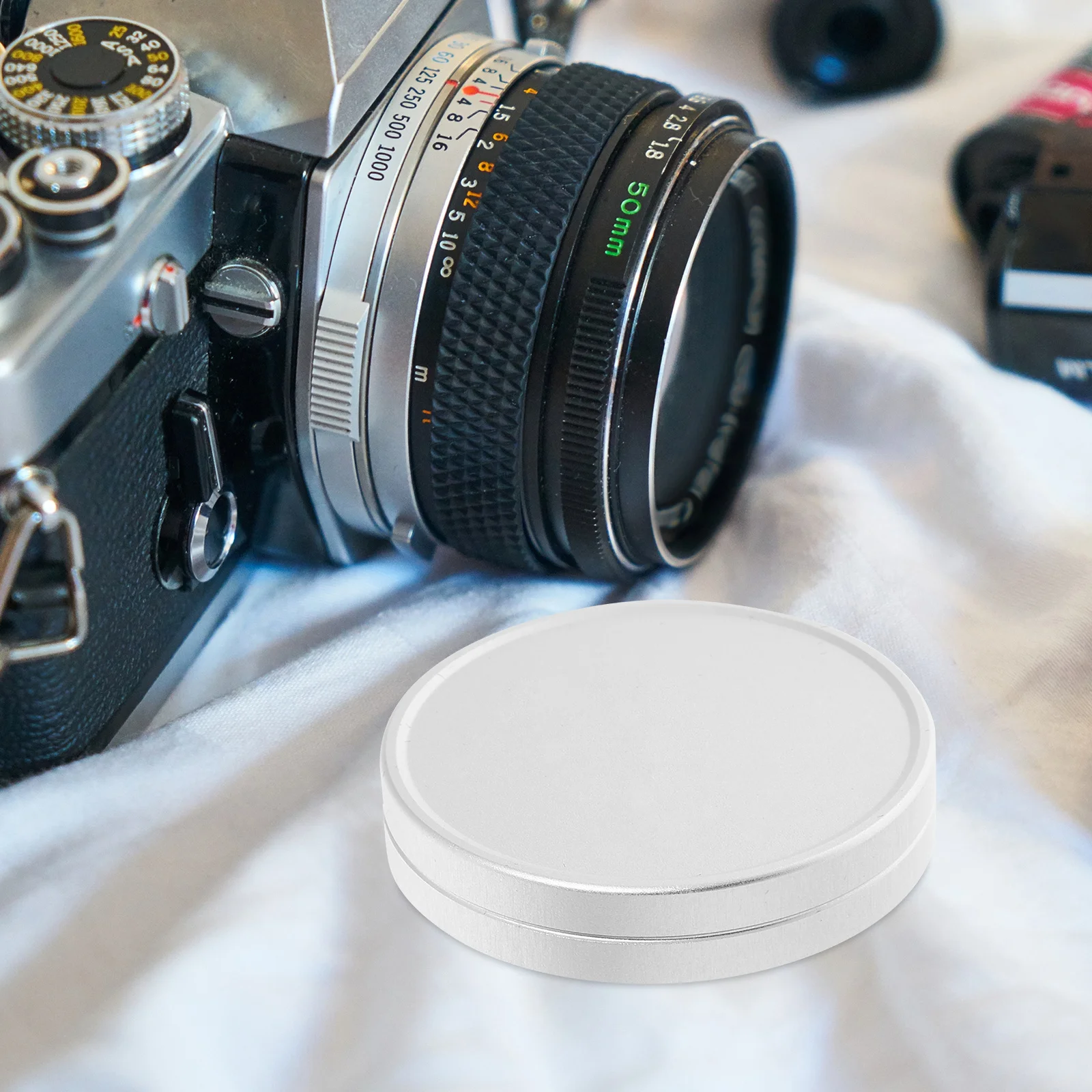 

Camera Lens Cover Aluminum Alloy Protective Case Precise Fit Stylish Instant Camera Lens Protector Compatible