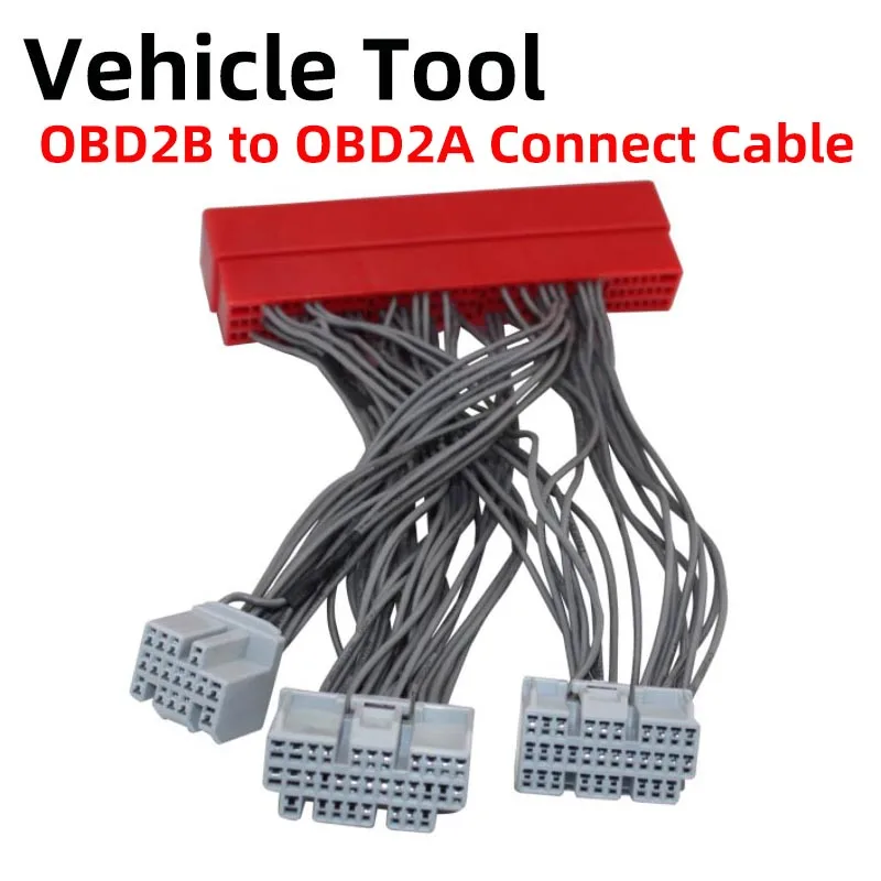 OBD2B to OBD2A to OBD1 Adapter Wiring Harness For Honda Prelude/Civic/Accord For Acura Integra Car Accessories Harness