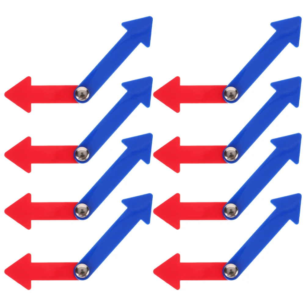 Enlightenment Toy Clock Hand DIY Kit Time Telling Hour Hands Plastic Needles Part Rotatable Prop Parts Education Props