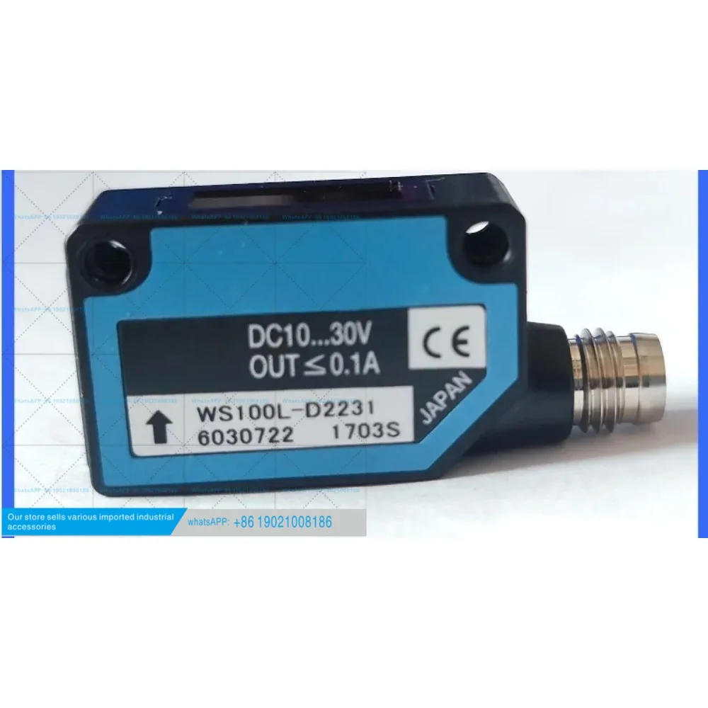 2025 6030722 WS100L-D2231 Original laser photoelectric sensor electric eye