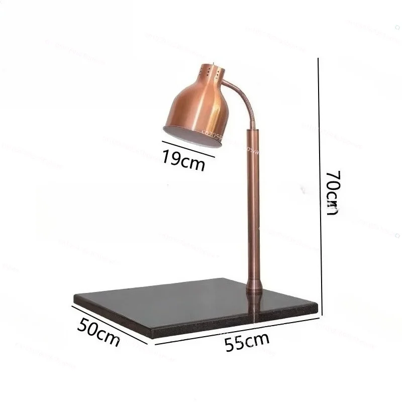 Food Insulation Lamp Buffet Insulation Lamp Double Head Insulation Station Heating Table Lamp