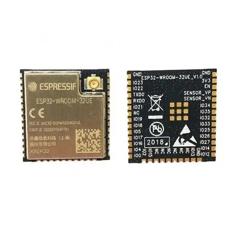 Флэш-память ESP32-C3-WROOM-02 02U H4 N4 ESP32-C3 ESP32 2,4 ГГц BLE 5,0 WiFi беспроводной Модуль UART I2C I2S 4 МБ SPI