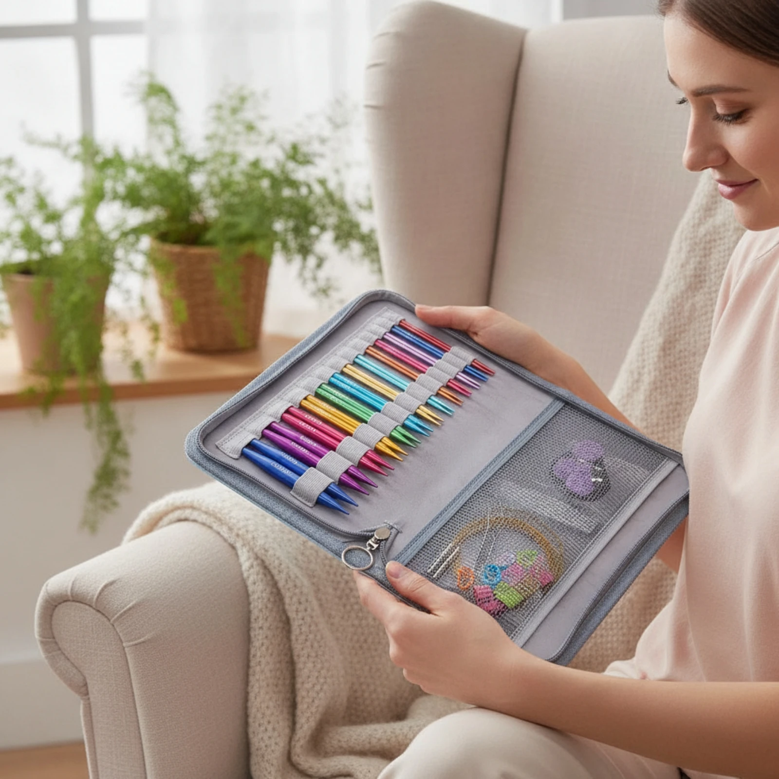 Interchangeable Knitting Needl - Knitting Needle Circular recension och pris