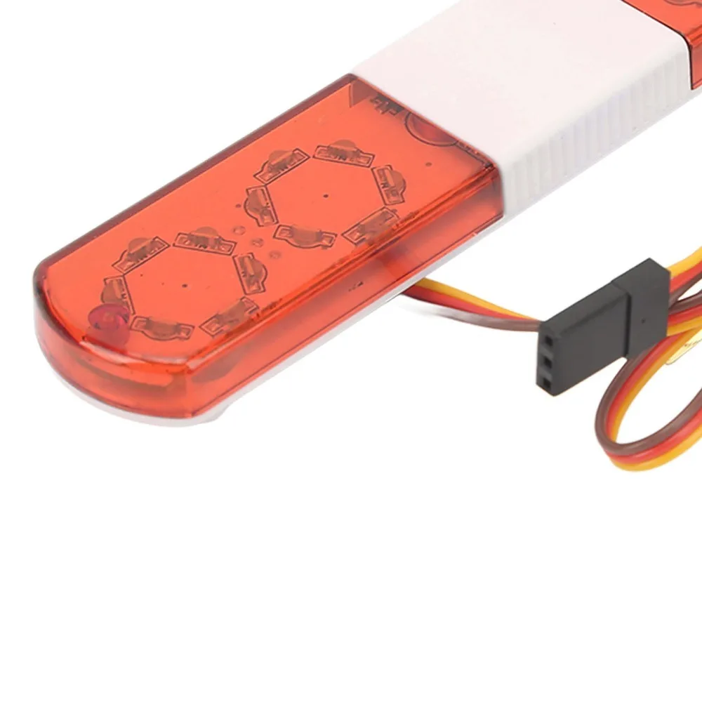 Durable 115mm RC Alarming Light Multi-Function Nine Flashing Modes Alarming Light Alarming Flash Lamp RC Car