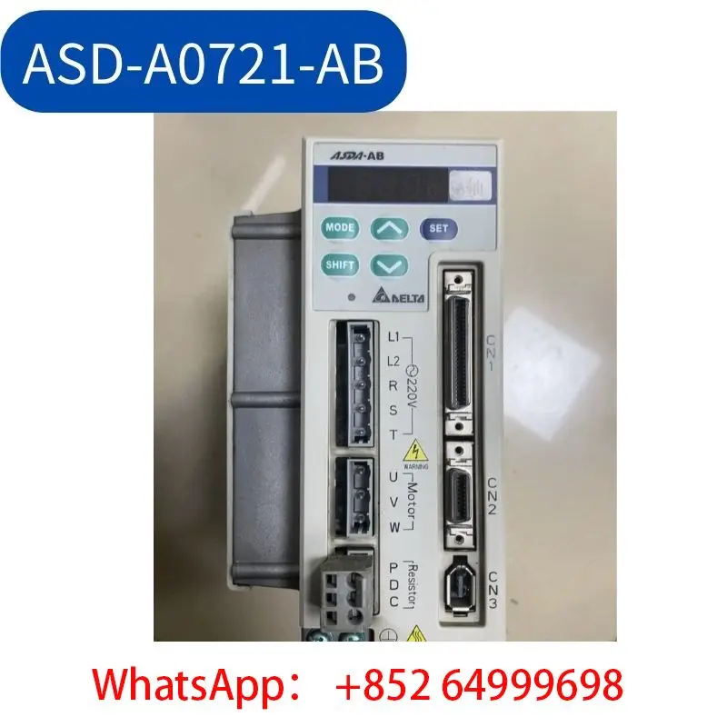 

second-hand Servo driver ASD-A0721-AB 750W tested ok