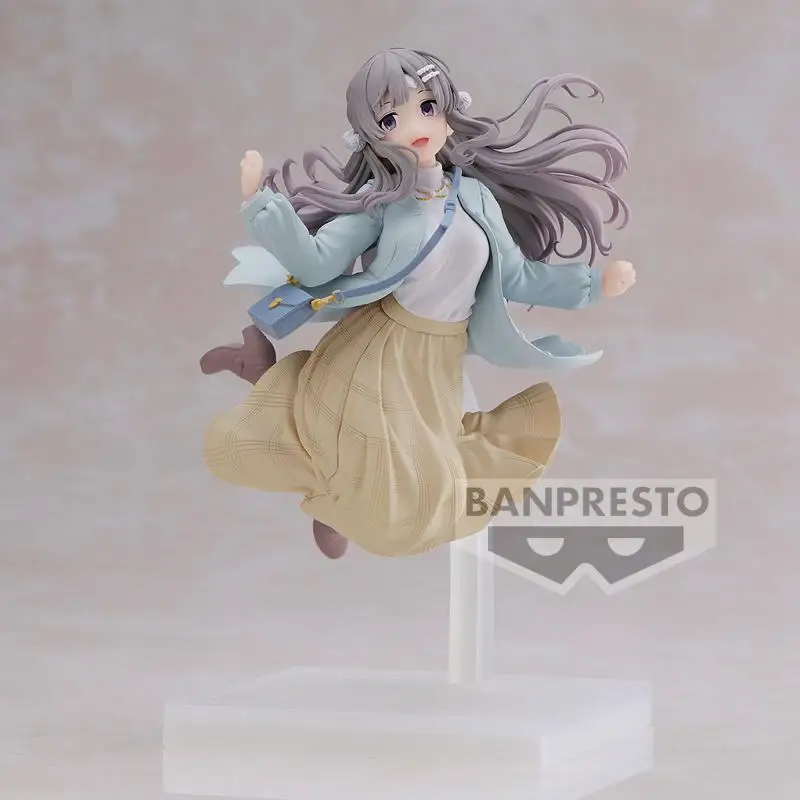 Auf Lager Original Bandai Ban presto das Idolm @ ster glänzende Farben Yukoku Kiriko PVC Anime Figur Action figuren Modell Spielzeug