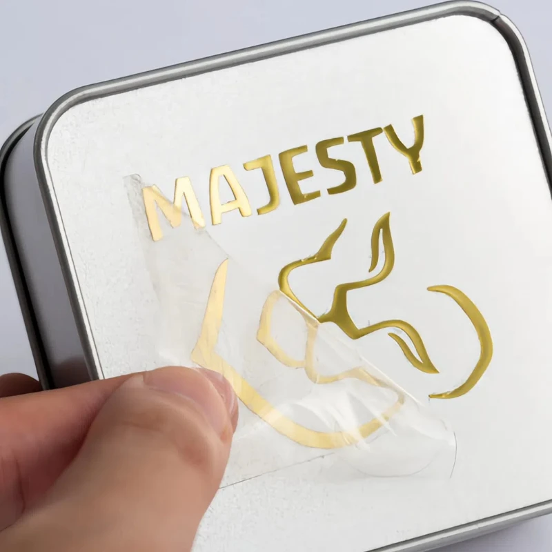 

100PCS Custom 3D Transfer Sticker Laser Gold Silver Transfer Sticker Company Logo Wedding UV Print Personalized Transfer Sticker