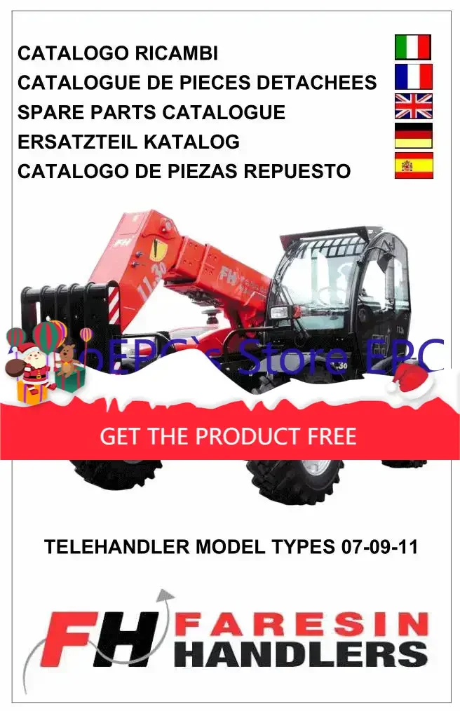 

AutoEPC Faresin Handlers Spare parts catalog