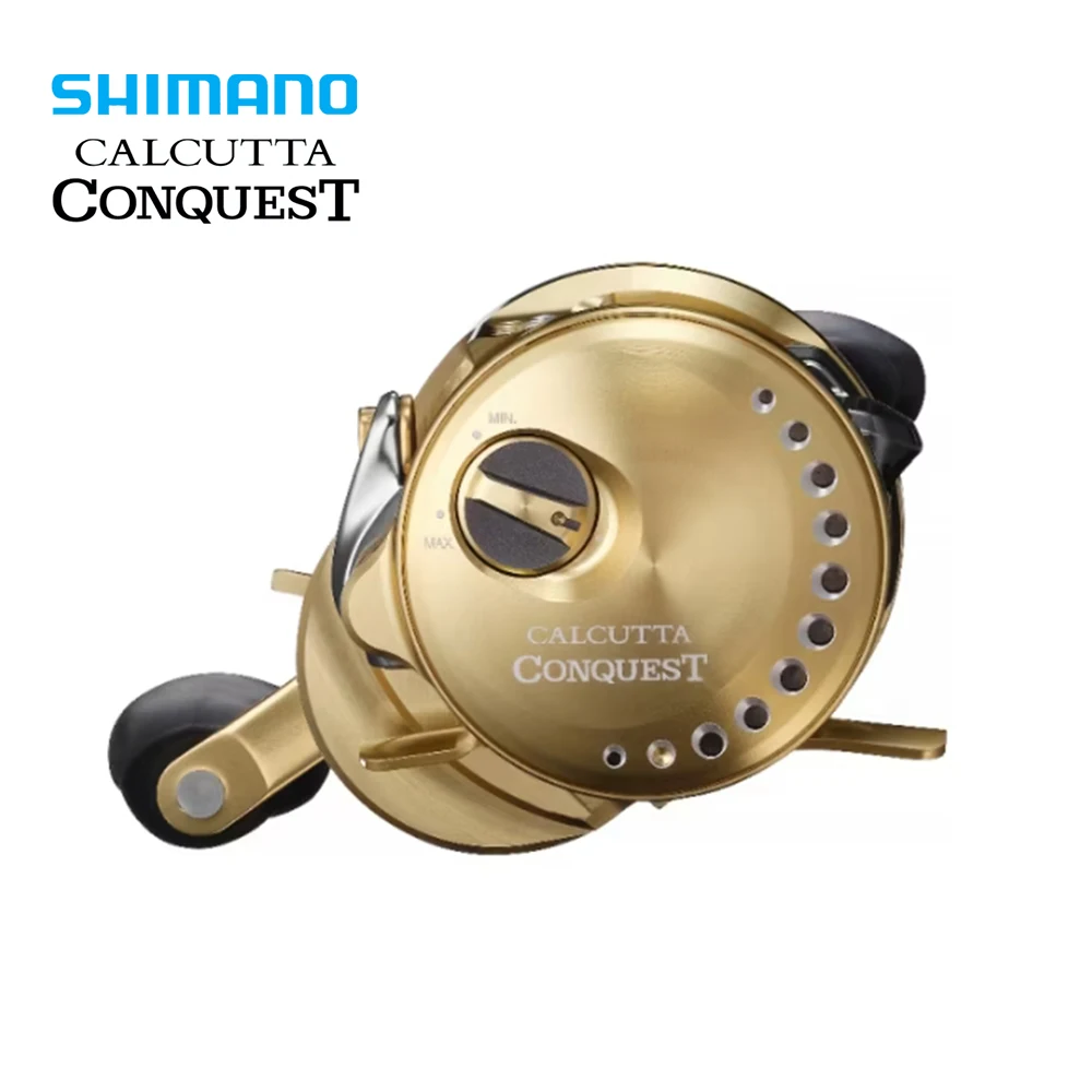 SHIMANO 2021 Original CALCUTTA CONQUEST Drum Fishing Reel Gear Ratio 4.8-5.4 Max Drag 4-6kg 13/1 BB MGL SPOOL III SVS INFINITY