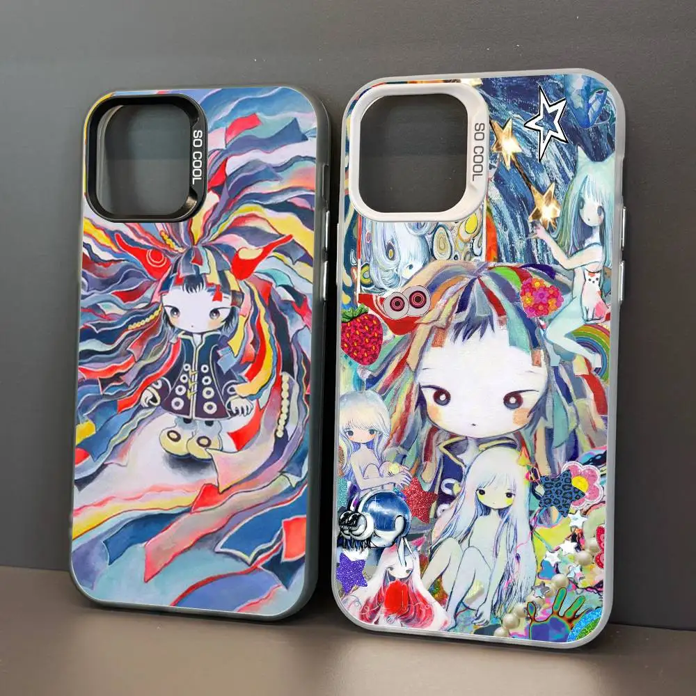 Kikuo Anime Japan Music Phone Case For Apple 11 12 13 14 15 16Pro Max Plus Protect Plating advanced Phone case