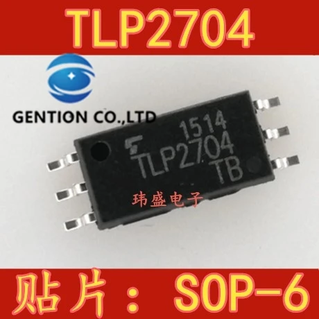 

10 шт. TLP2704 SOP6 фотоэлектрическая муфта света в наличии 100% новая и оригинальная